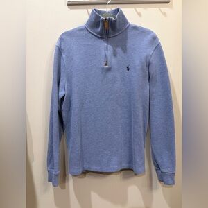 Ralph Lauren Men’s Heather Blue Knitwear